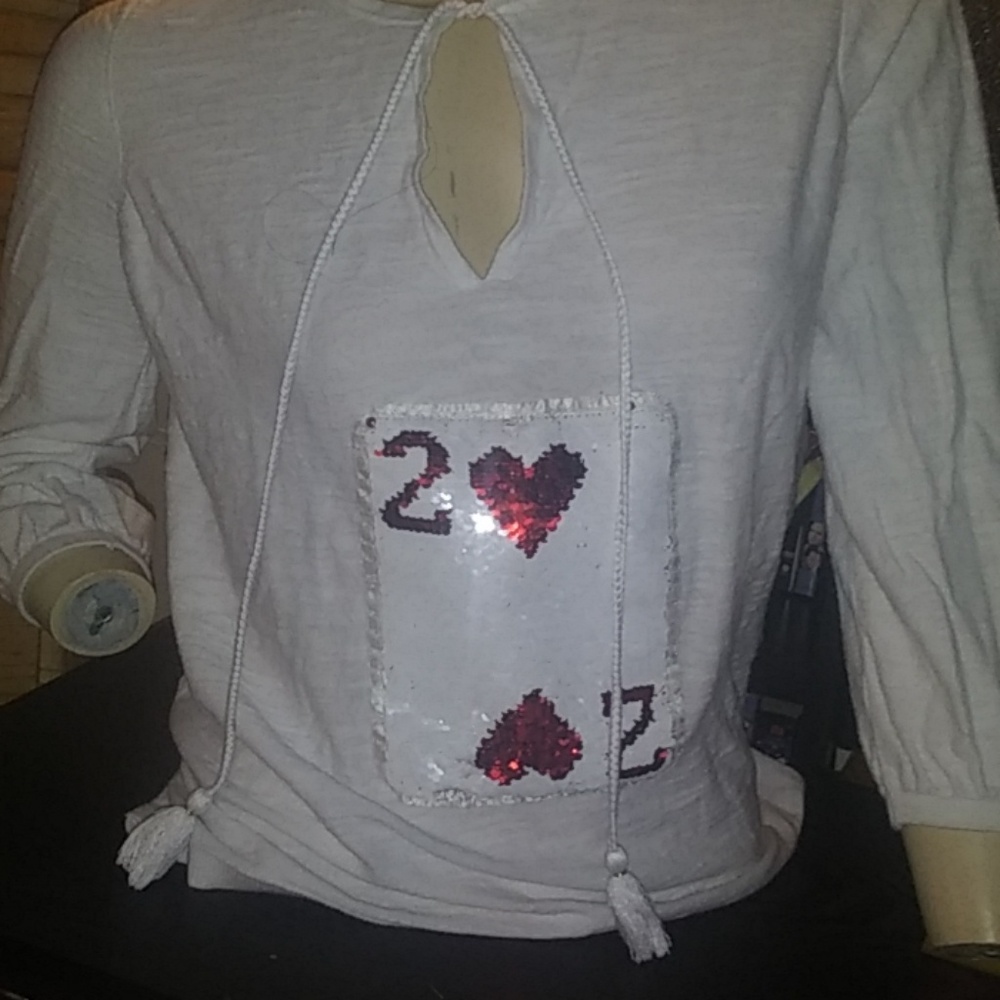 Anne taylor card shirt